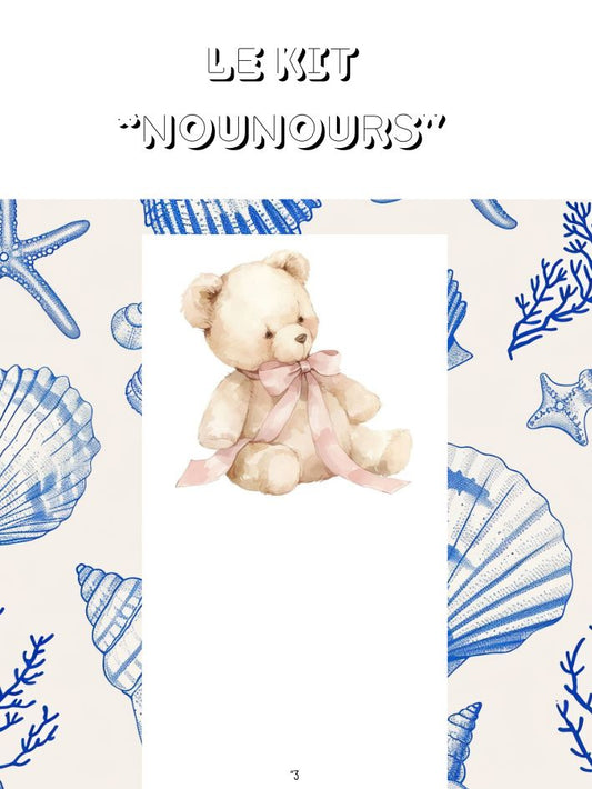 Kit " Le nounours "